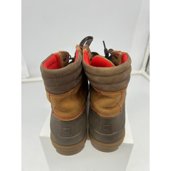 Sperry Top-Sider Mens Avenue Duck Boots tan/brown Size 7.5M rain garden water - Picture 3 of 9